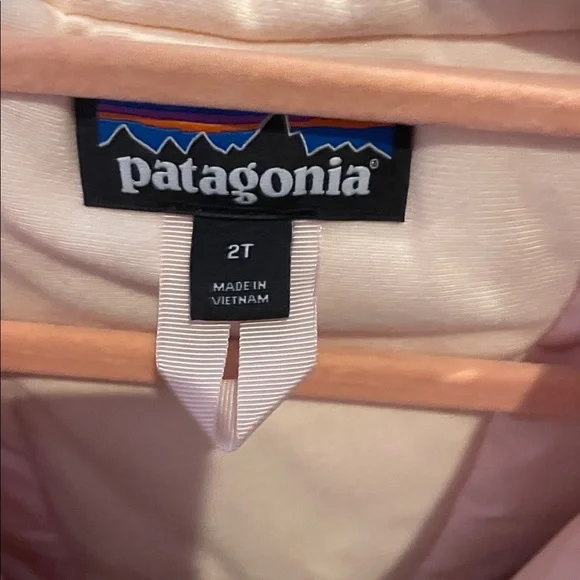 Patagonia Geometric Patterned Snowsuit - Blue, Pink, Gold - Picture 3 of 3